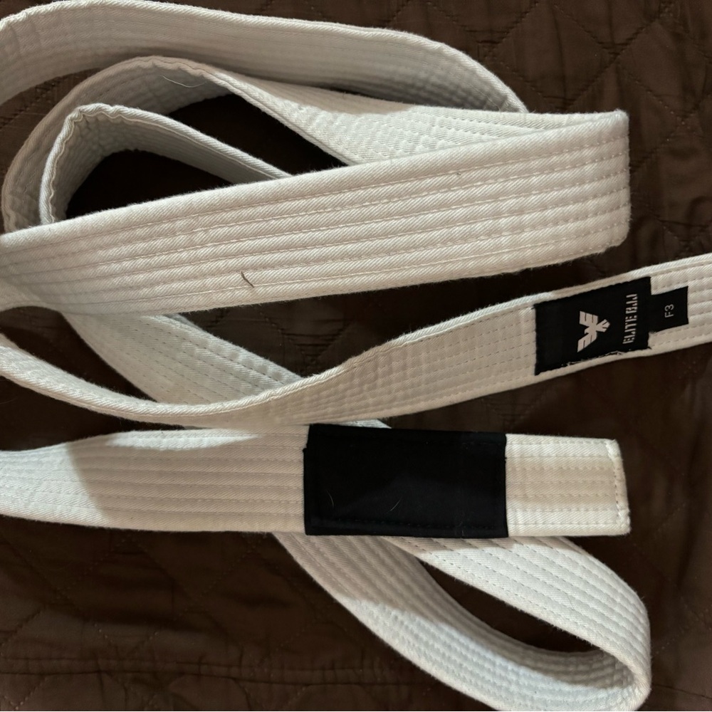 Elite BJJ white belt